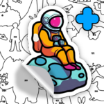 Merge Sticker Playbook 2D MOD APKs 1.13.16 (Unlimited Money)