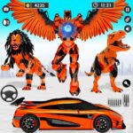 Flying Pigeon Robot Car Game MOD APKs 130 (Unlimited Money)