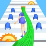 LongHair Girl Runner Hair 3D MOD APKs 1.46 (Unlimited Money)