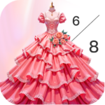Dress Gown Color by Numbers MOD APKs 1.2.5 (Unlimited hints)